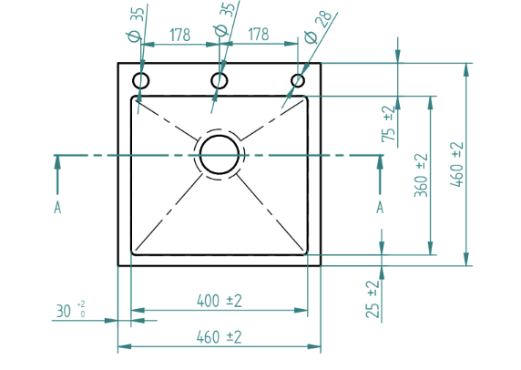 Stainless Steel Kitchen Sink (N01-801LX) thumbnail 2